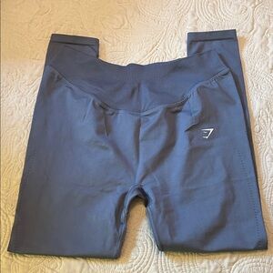 Women’s Gymshark Vital Seamless Leggings in Steel Blue/Grey Size XL